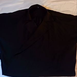Tuxedo Black Woman blouse